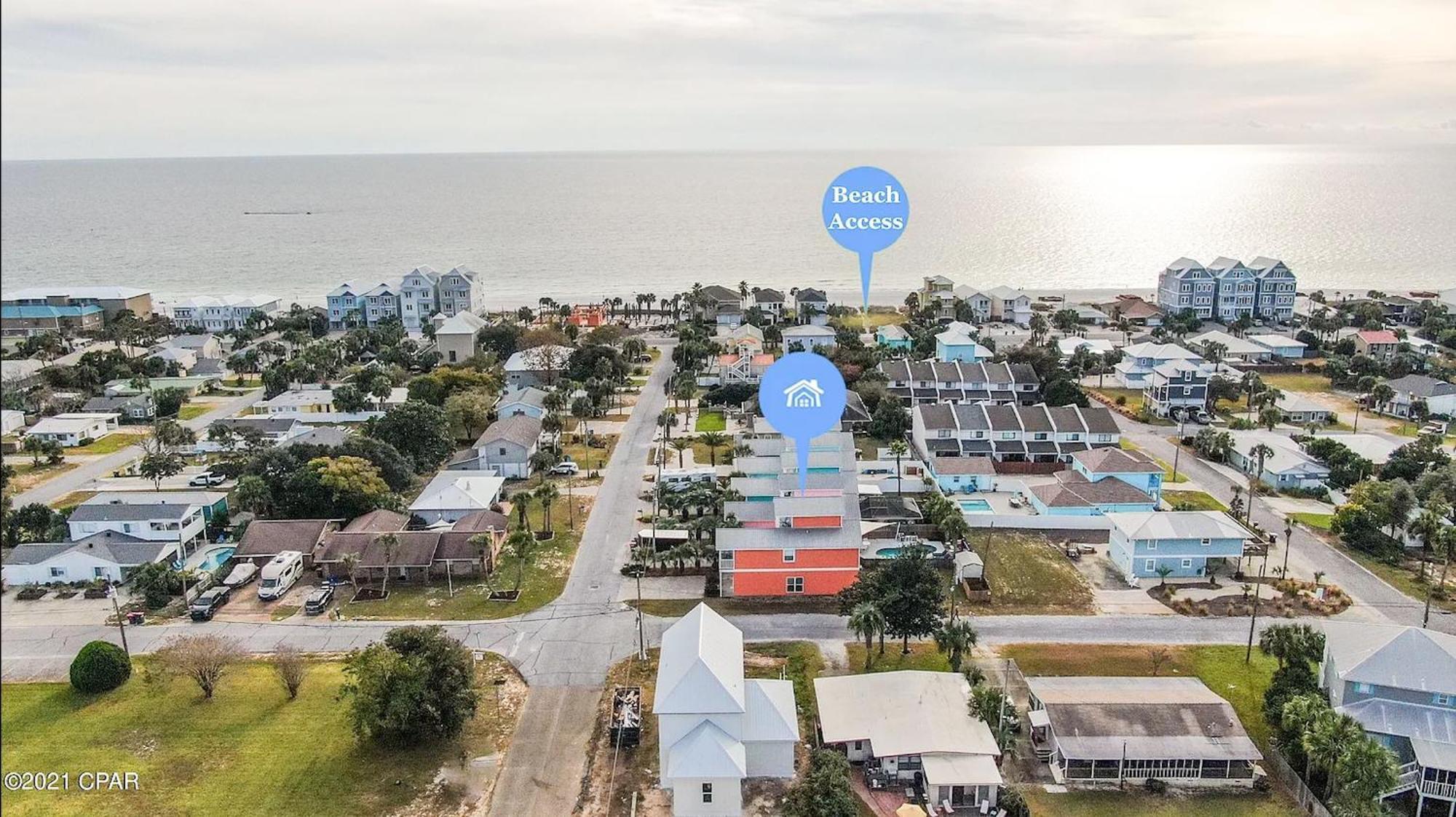 Panama Paradise Beach House/3 Min Beach Walk Panama City Beach Exterior photo